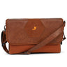 Leclercbaby Hexagon Diaper Bag- Heriatge Sport Brown - HEX0006