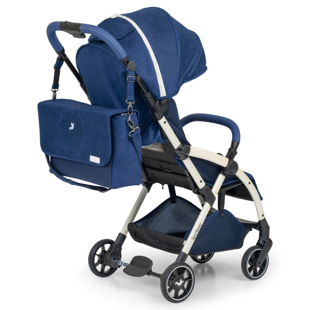 Leclercbaby Hexagon Diaper Bag- Monte Carlo Blue - HEX027MC
