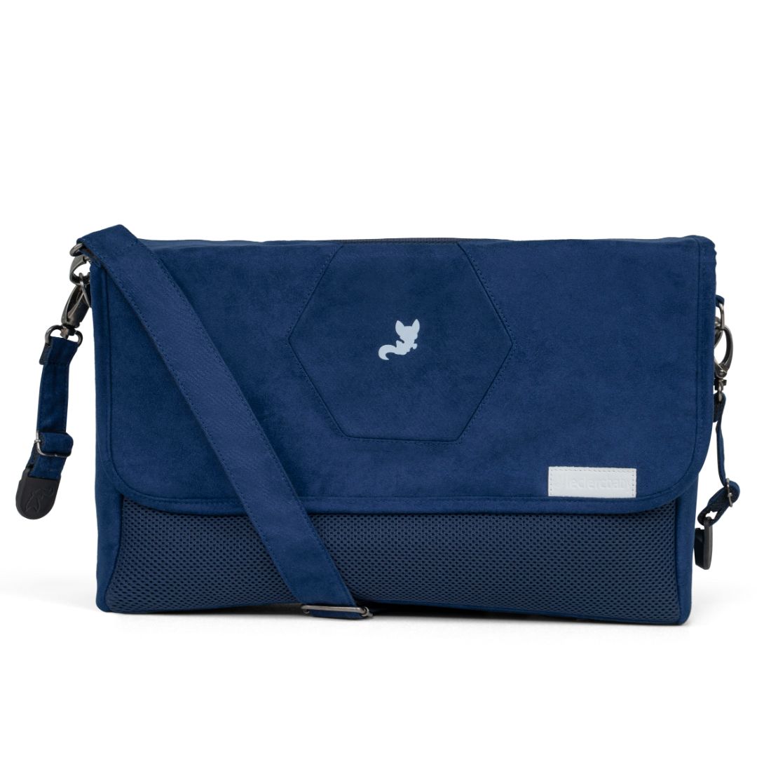 Leclercbaby Hexagon Diaper Bag- Monte Carlo Blue - HEX027MC