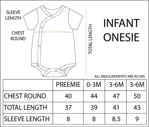 Baby Onesie Combo of 3: Option 1