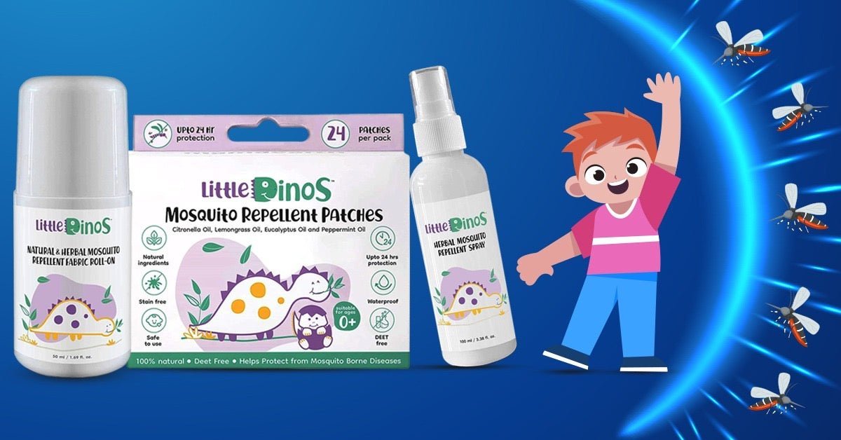 Little Dinos-100% Natural Mosquito Repellent Patches - LD MRP 24
