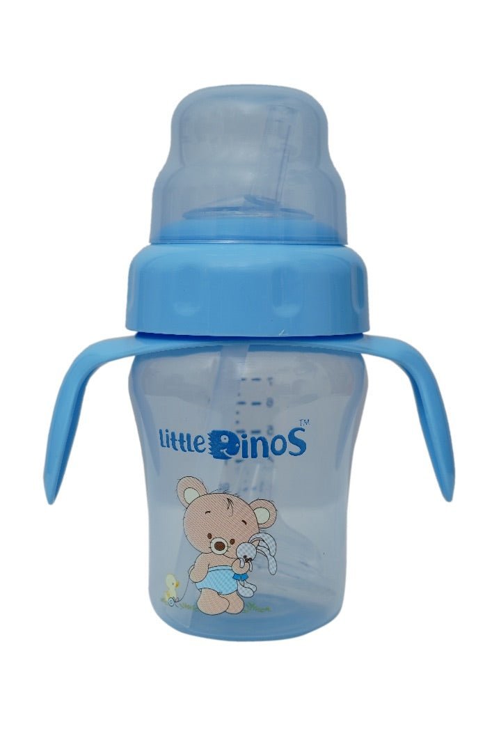 Little Dinos 210 ML 2 In 1 Sipper Cups- Blue - LD SC210 B