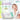 Little Dinos 99% water based baby wipes - LD OR WBWWF 72P