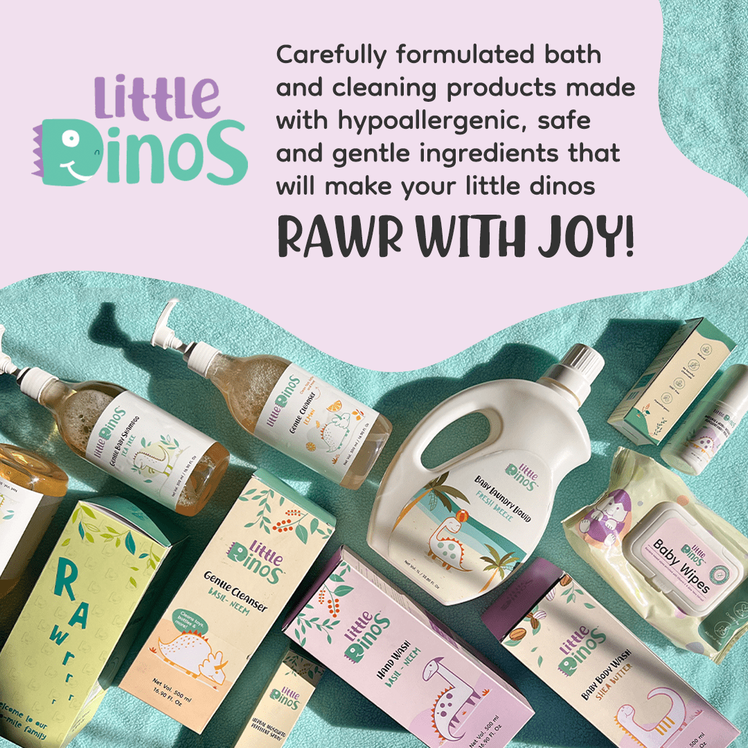 Little Dinos Baby Body wash shea butter 500 ml - LD BBW SB 01