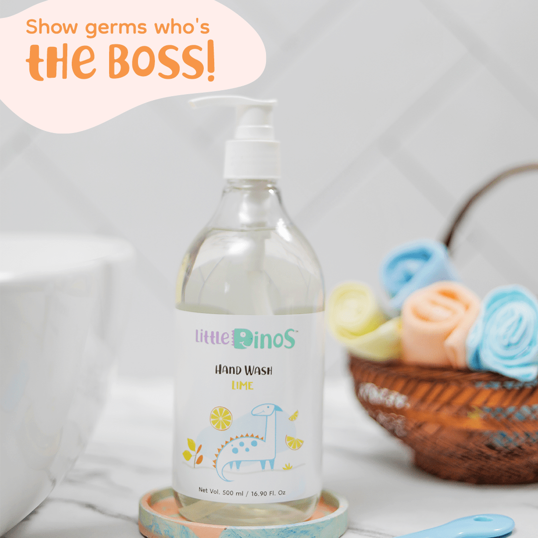 Little Dinos Hand Wash- Lime 500 ml - LD HW LMN