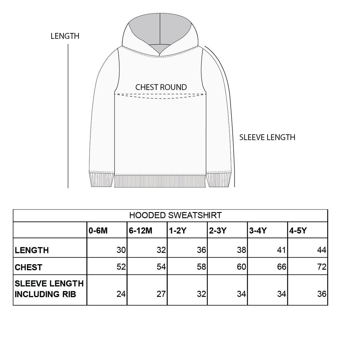 Little Monster Hooded Sweatshirt and Black Sweatpants Combo - SWSP-LMBK-0-6