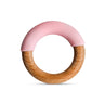 Little Rawr Wood + Silicone Simple Ring- Pink - SRFF