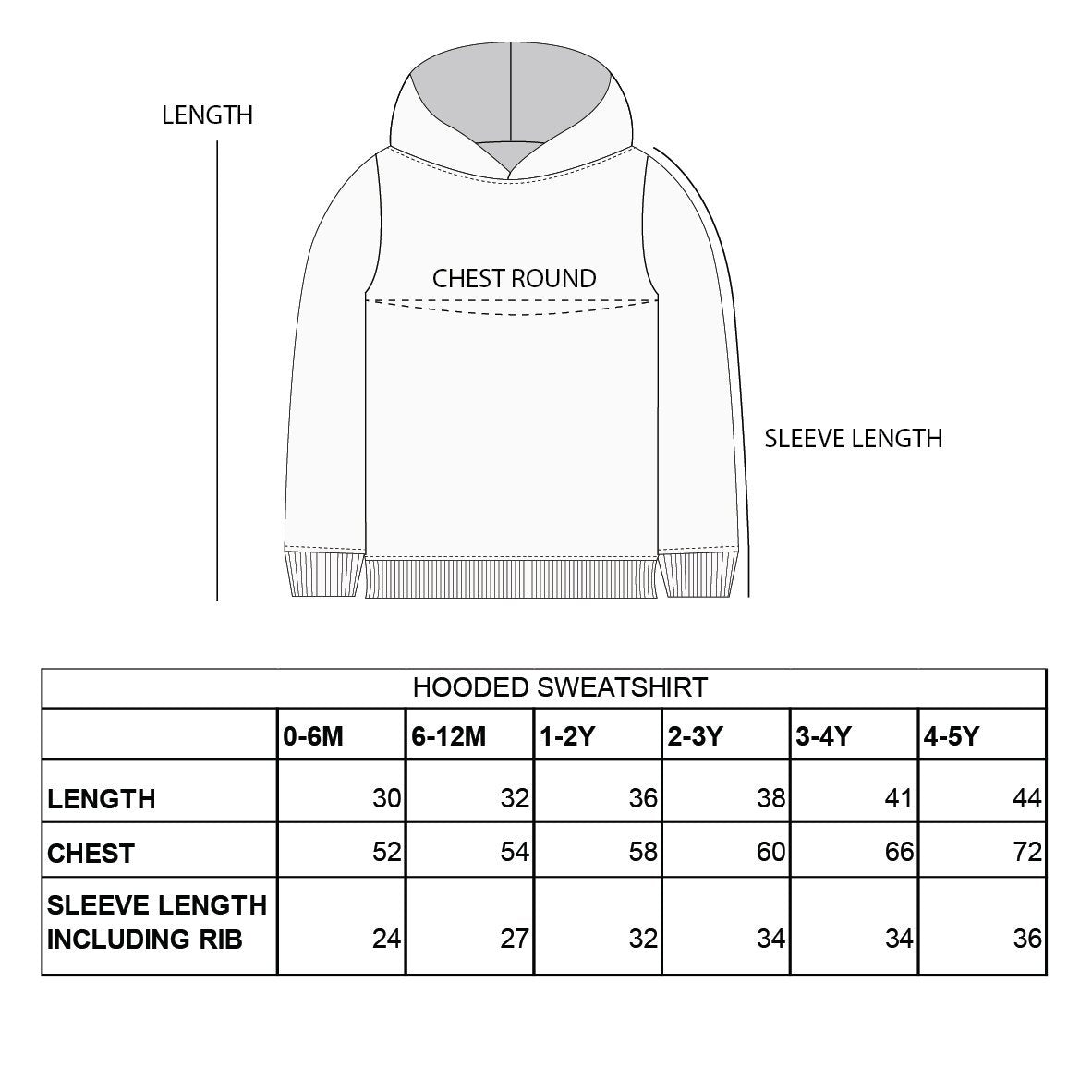 Little Surfer Hooded Sweatshirt - KS-LTSRF-0-6