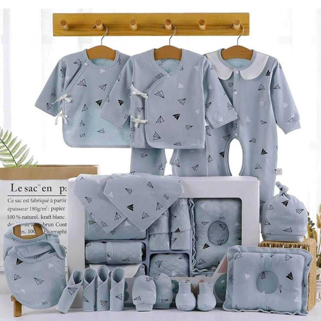 Little Surprise Box Newborn Baby Boy/Baby Girl 21pcs Gift Box - LSB-BS22-Blue