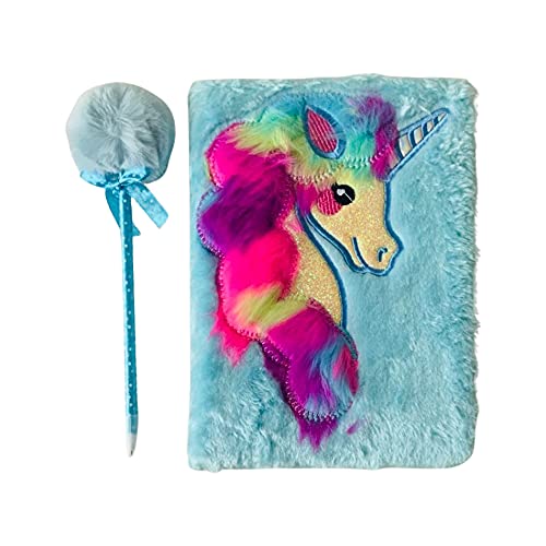 Little Surprise Box Unicorn A5 Page Notebook - LBS-NB-DBLUE