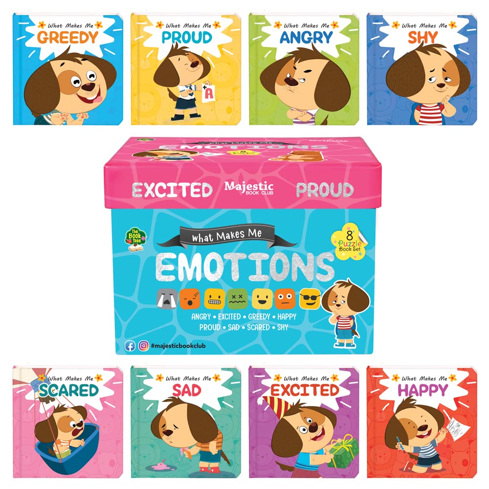Majestic Book Club 8 Emotions Books - EMOTIONS BOX