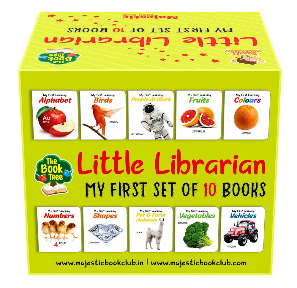 Majestic Book Club My First Little Librarian (Set of 10) - 10booklittle library