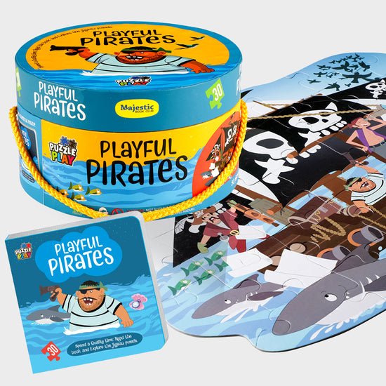 Majestic Book Club PLAYFUL PIRATES-PUZZLE PLAY - 3598231
