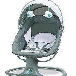 Mastela 3-in-1 Deluxe Multi-Functional Bassinet/Swing- Grey & Blue - 8105