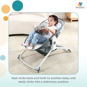 Mastela 6 In 1 Multi-Function Bassinet- Teal - 8461