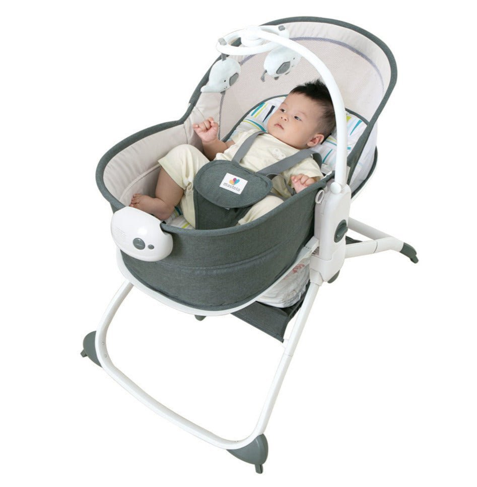 Mastela 6 In 1 Multi-Function Bassinet- Teal - 8461