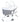 Mastela 6 In 1 Multi-Function Rocker & Bassinet- Grey - 8037