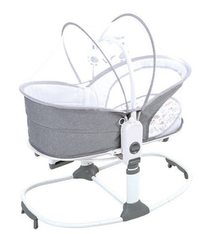 Mastela 6 In 1 Multi-Function Rocker & Bassinet- Grey - 8037