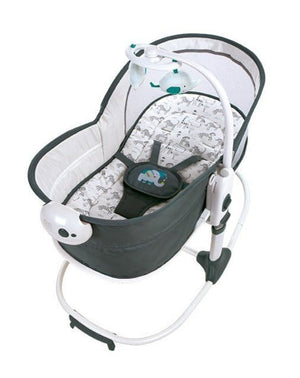 Mastela 6 In 1 Multi-Function Rocker & Bassinet- Teal - 8039