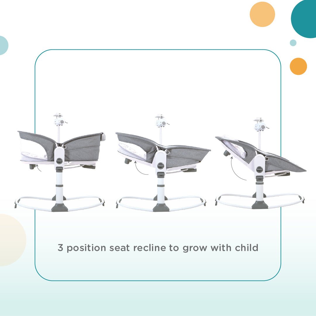 Mastela 6 In 1 Multi-Function Rocker & Bassinet- Teal - 8039