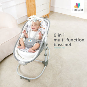 Mastela 6 In 1 Multi-Function Rocker & Bassinet- Teal - 8039