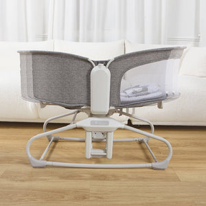 MASTELA Bassinet 5 in 1 Swing & Bassinet- Grey - 3087