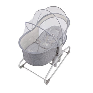 MASTELA Bassinet 5 in 1 Swing & Bassinet- Lt. Grey - 3088