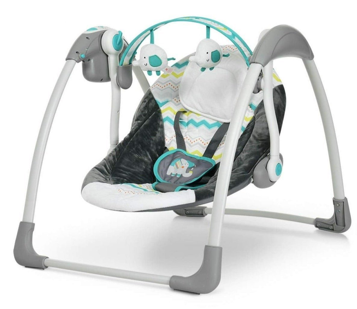 Mastela Deluxe Portable Baby Swing Toddler Swing- Blue - 6503