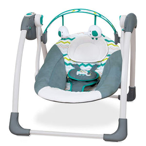 Mastela Deluxe Portable Baby Swing Toddler Swing- Blue - 6503