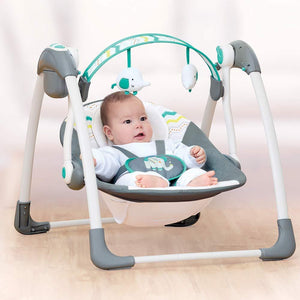 Mastela Deluxe Portable Baby Swing Toddler Swing- Blue - 6503