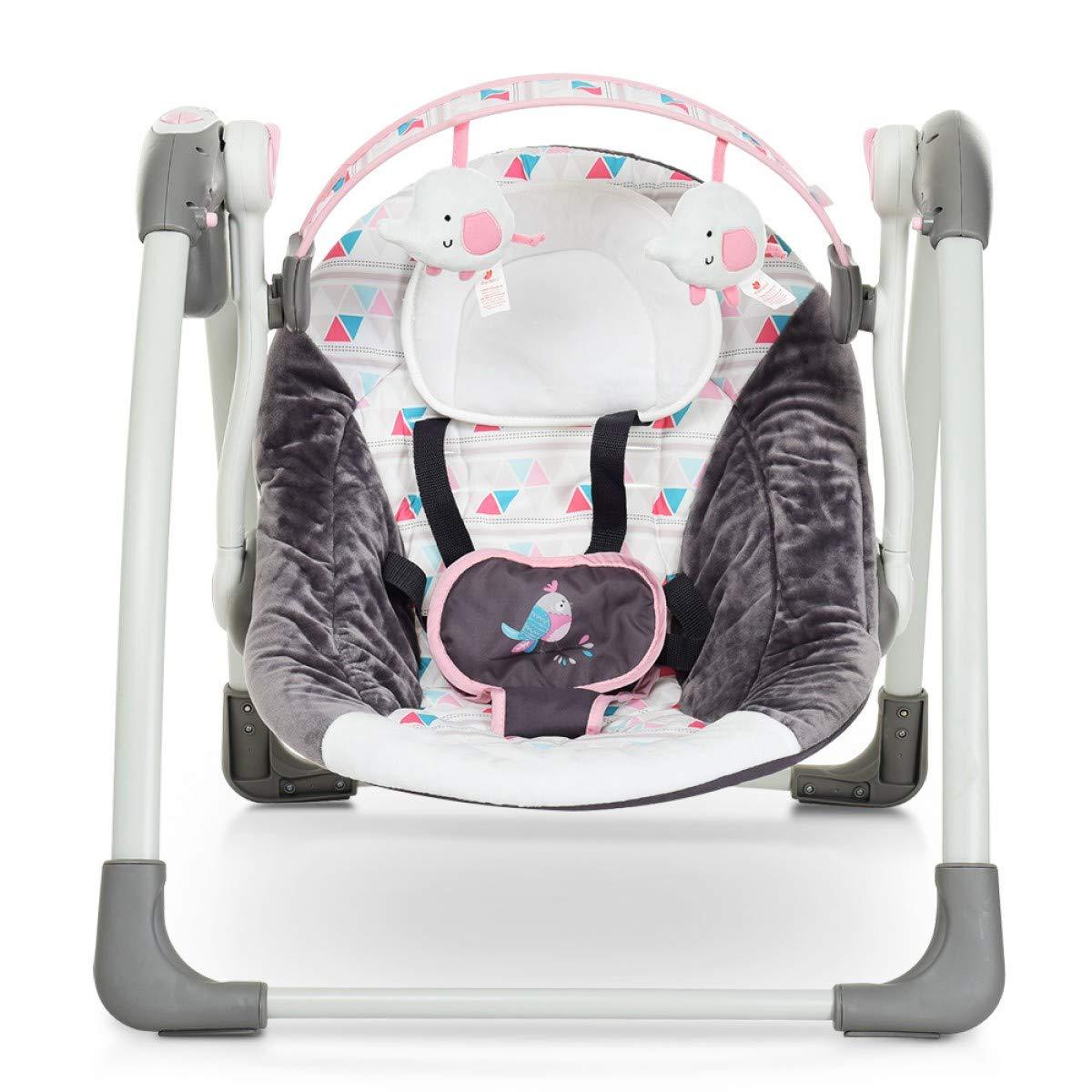 Mastela Deluxe Portable Baby Swing Toddler Swing- Pink - 6504