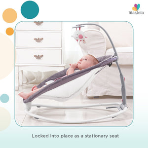 Mastela Fold Up Baby Rocker- Pink - 6917