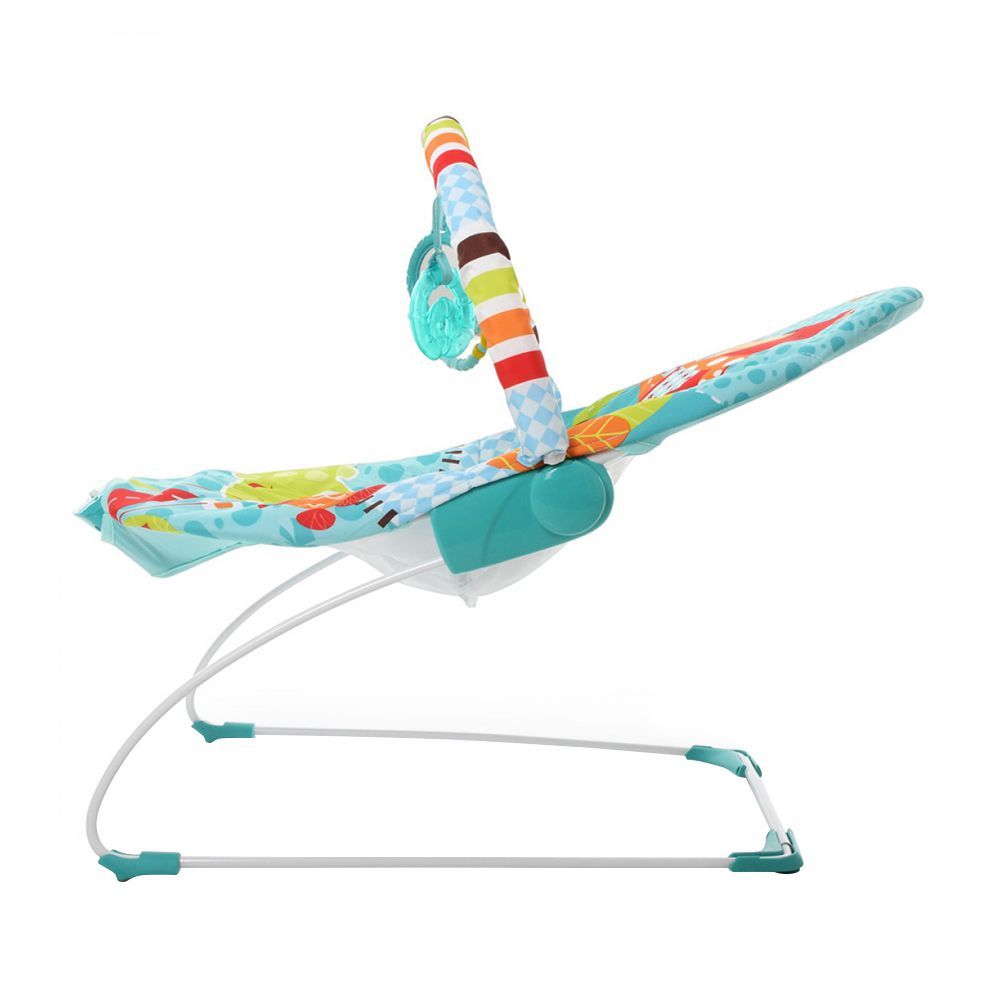 Mastela Newborn Baby to Toddlers Rocker Musical Bouncer Chair- Blue - 6750