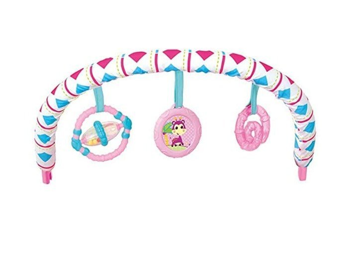 Mastela Newborn Baby to Toddlers Rocker Musical Bouncer Chair- Pink - 6790