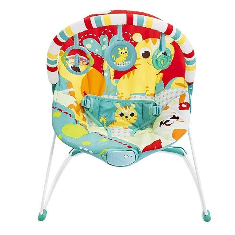 Mastela Newborn Baby to Toddlers Rocker Musical Bouncer Chair- Red - 6730