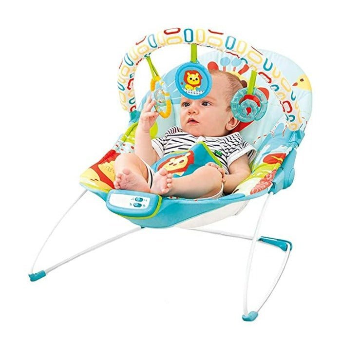 Mastela Newborn Baby to Toddlers Rocker Musical Bouncer Chair- Yellow - 6875