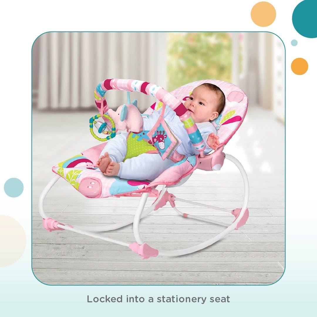 Mastela Newborn to Toddler Rocker- Pink - 6921