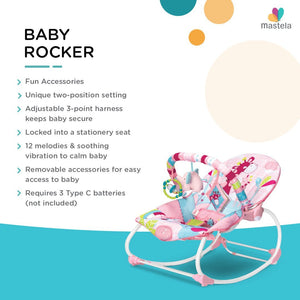 Mastela Newborn to Toddler Rocker- Pink - 6921