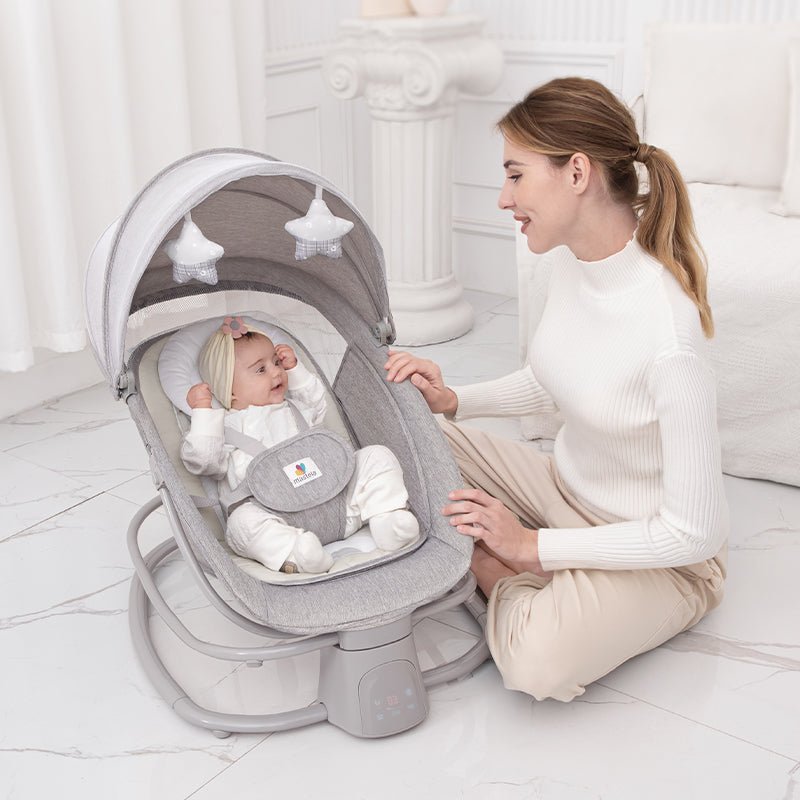 MASTELA Swing Deluxe 4 in 1 Swing & Rocker Pink - 8114