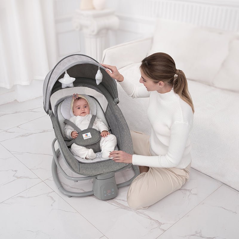 MASTELA Swing Deluxe 4 in 1 Swing & Rocker Teal - 8112