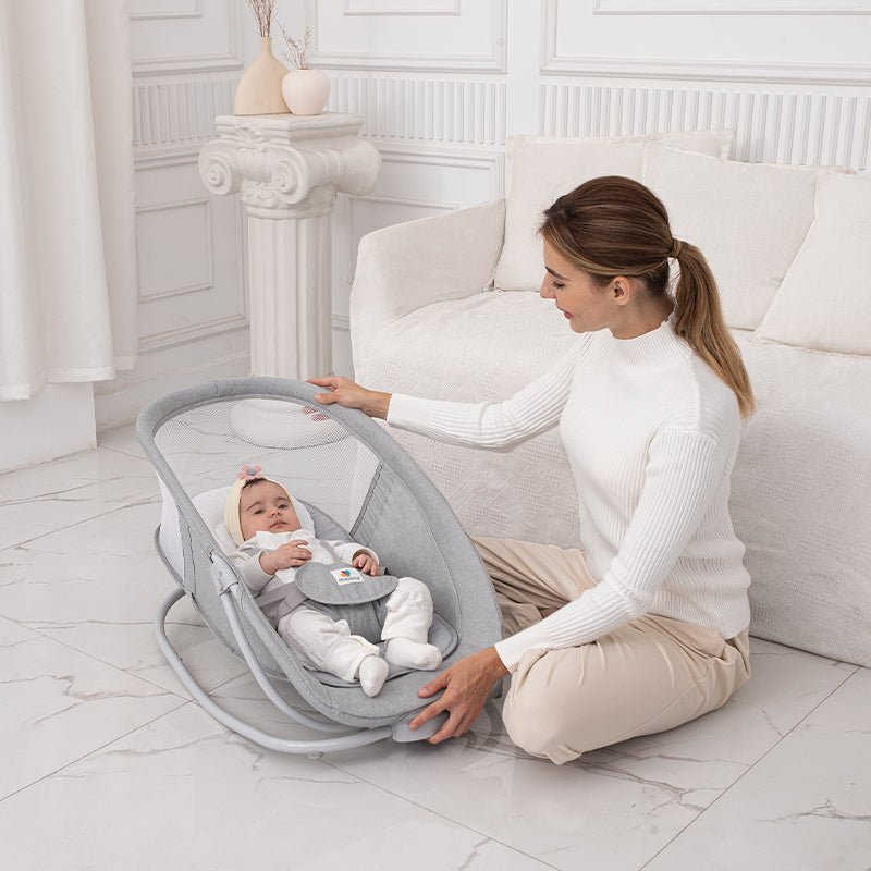 MASTELA Swing Deluxe 4in 1 Swing & Rocker Grey - 8113