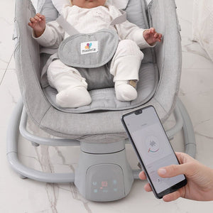 MASTELA Swing Deluxe 4in 1 Swing & Rocker Grey - 8113