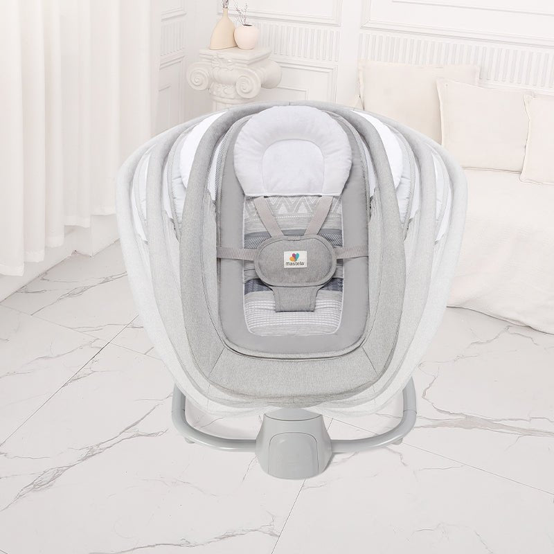 MASTELA Swing Deluxe 4in 1 Swing & Rocker Grey - 8113