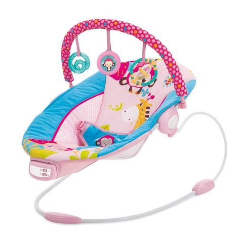 Mastela Toddler to Newborn Baby Rocker, Bouncer Musical Chair- Pink - 6316