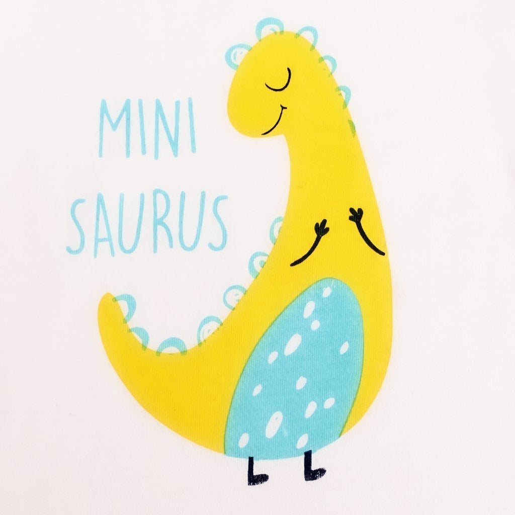 Mini Saurus Kids T shirt - TWKD-MNSU-6-12