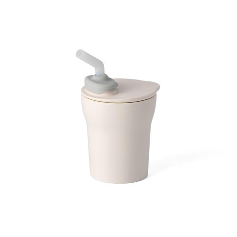 Miniware 1-2-3 Sip! Sippy Cup- Vanilla/Grey - MWSCVG