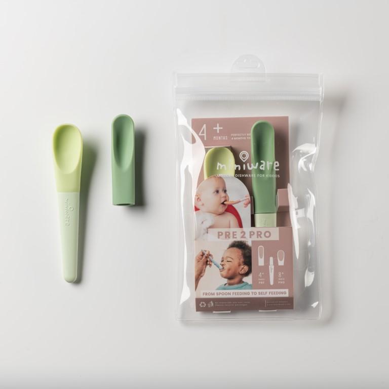 Miniware Pre2Pro - Feeding Spoon - Green Energy - P2PSGE