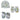 Mittens, Booties and Cap set- City Drive - MBC-CTDRV