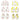 Mittens, Booties and Cap Set Combo of 2- Option C - MBC2-MP-SMLM
