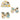 Mittens, Booties and Cap set- Sweet like a Doughnut - MBC-SWDNT